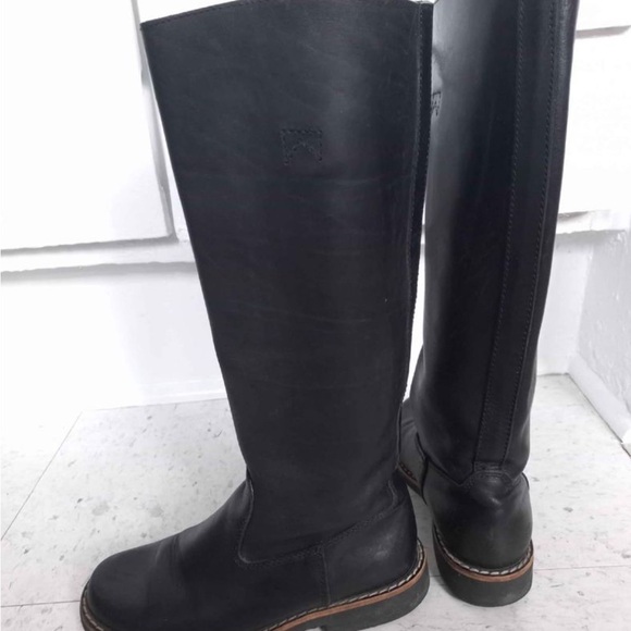 [SOLD] Roots black genuine leather tall boots - Picture 3 of 7